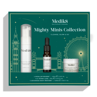 Medik8 Mighty Minis Collection Cleanse, Glow & Go Очистка, сияние и уход с бестселлерами
