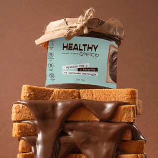 Healthy Choice Горіхова паста "Chocotella" з фундуком 120 г