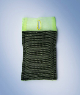 FIRE RABBIT Green and black sachet Зелено-черное саше