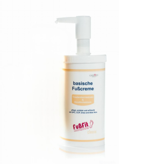 CareMed FuBFit Basische FuB & Beincreme Увлажняющий крем для ног с PH 8,0 з дозатором 450 мл.