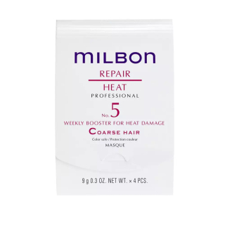 Milbon Professional Repair Heat No.5 Weekly Booster Coarse Hair Пролонгуючий бустер для жорсткого та неслухняного волосся