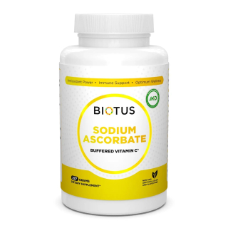 Biotus Sodium Ascorbate Буферизированный витамин С, порошок 227 г