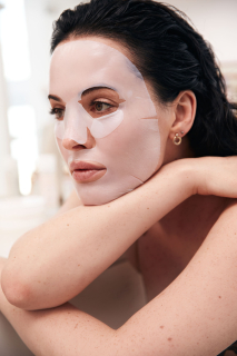 Rosy Drop Furrowless Mask Увлажняющая маска для лица против морщин