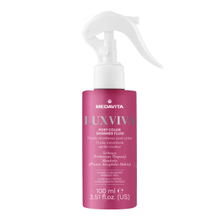 Medavita Luxviva Post color shimmer fluid Флюїд-шиммер для блиску фарбованого волосся 100 мл