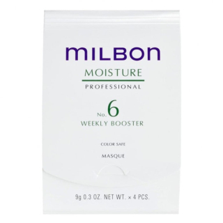 Milbon Moisture Professional No. 6 Weekly Booster Увлажняющий пролонгировочный бустер для волос