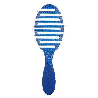 Щетка для быстрой сушки волос с мягкой ручкой синяя