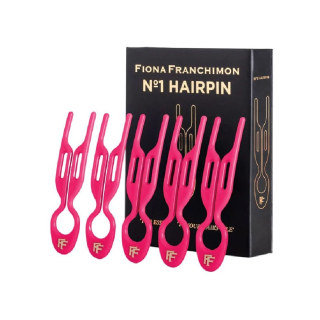 Fiona Franchimon №1 Hairpin Strawberry Pink - Шпильки розовый неон 5 шт