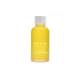 Sevin London PORCELAIN WHITE FACE, BODY & HAIR OIL ОЛІЯ ДЛЯ ОБЛИЧЧЯ, ТІЛА ТА ВОЛОССЯ 30 мл