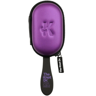 The Knot Dr - Pro Mini Purple Набор расческа с чехлом, фиолетовый