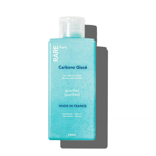 RARE Paris Carbone Glace Purifying Micellar Water Мицеллярная вода с гамамелисом и экстрактом мальвы 250 мл.