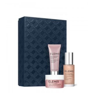 ELEMIS Kit: Pro-Collagen Rose Plumping Routine - Трио для увлажнения и успокоения кожи с розами