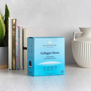 Rejuvenated СOLLAGEN SHOTS 10 000 mg per serving Коллаген шоты для красивой кожи с ягодами Асаи, 24 отдельных саше