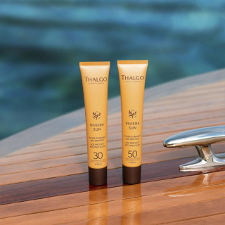 THALGO Омолоджуюча  тануча емульсія для обличчя  SPF30