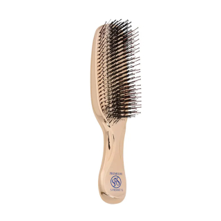 S-Heart-S Scalp Brush World Premium Long Champagne Gold Розчіска для волосся золотиста
