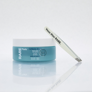 Rare Paris Carbone Glace Purifying Eye Patch Патчи против отеков с гамамелисом и экстрактом мальвы