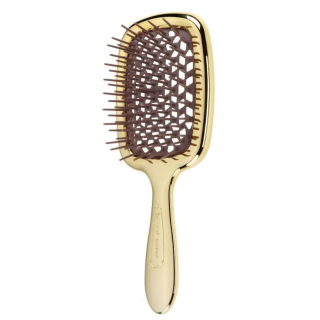 Janeke Superbrush Small Щётка золото-черная мини