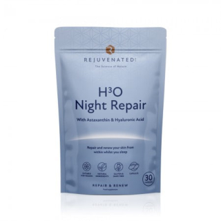 Rejuvenated H3O NIGHT REPAIR - Активные капсулы для ночного восстановления и увлажнения кожи, 30 капсул