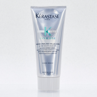 Kerastase Symbiose Micro-Peeling Cellulaire Средство для микро-пилинга для чувствительной кожи головы, склонной к появлению перхоти 200 мл.