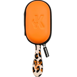 The Knot Dr - Pro Leopard Набор расческа с чехлом, розовый