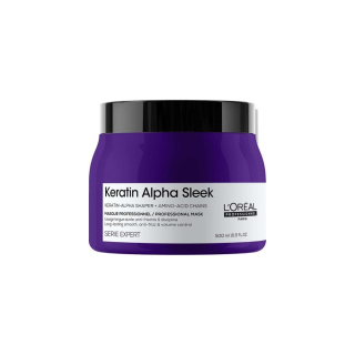 L'Oreal Professionnel Serie Expert Keratin Alpha Sleek Маска для Гладкости и контроля пушистости волос 500 мл