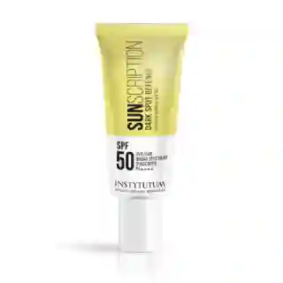 Instytutum Sunscription Dark Spot Defence SPF 50 Сонцезахисний крем з освітлюючим ефектом 10 мл.