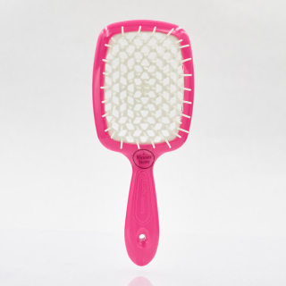 Janeke Superbrush Щётка розово-белая