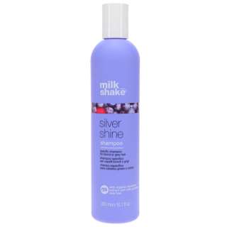 Milk Shake Silver Shine Shampoo Шампунь для Светлых и Седых Волос 300 мл