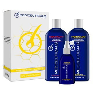 Mediceuticals Advanced Hair Restoration Kit Набор против выпадения и истончения волос у мужчин (для склонности к сухости кожи головы